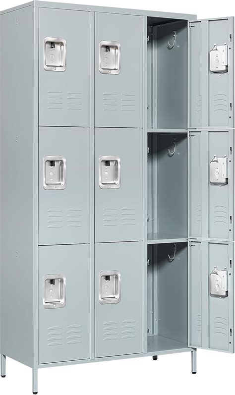 aluminum locker doors